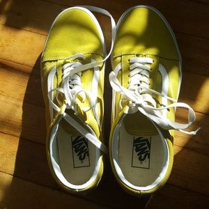 Vans neon yellow/green